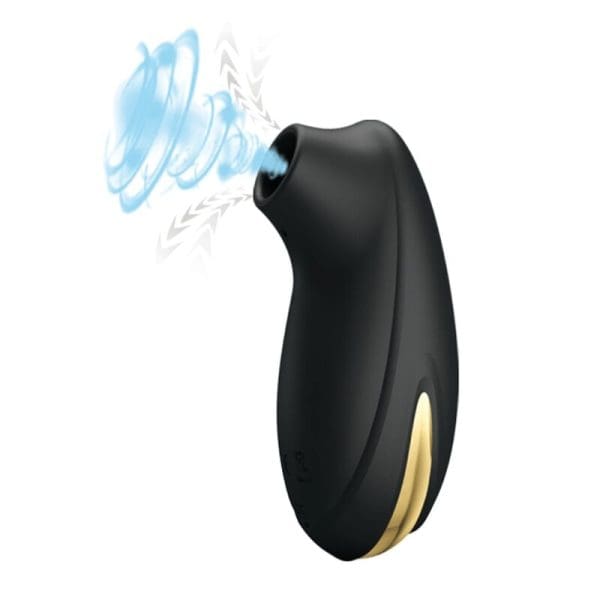 PRETTY LOVE - BLACK RECHARGEABLE LUXURY SUCTION MASSAGER 5